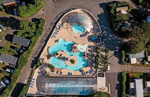 Landudec House | Campsite Domaine de Bel Air* - Mobile home Relax Comfort TV 3 rooms 4/5 people