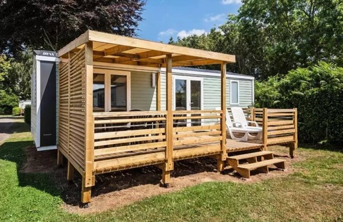Landudec House | Campsite Domaine de Bel Air* - Mobile home Relax Comfort TV 3 rooms 4/5 people