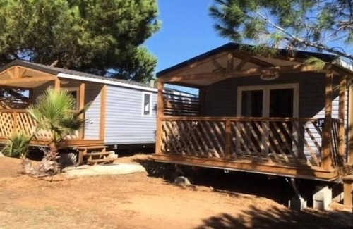 Vauvert House | Campsite Flower Le Mas de Mourgues* - Mobile Home Hibiscus 3 rooms 4 persons