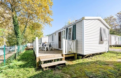 Badefols-sur-Dordogne House | Campsite maeva Getaways Les Bö-Bains * - Mobile home view River 3 Rooms 4/6 persons