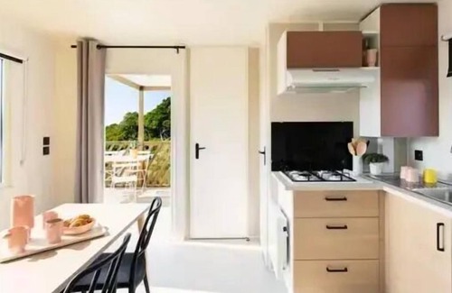 Moustiers-Sainte-Marie House | Campsite Tikayan Saint Clair* - Mobil home Montana Confort 3 rooms 4/6 people Air-conditioned