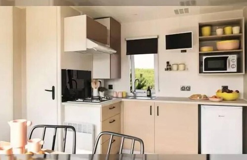 Moustiers-Sainte-Marie House | Campsite Tikayan Saint Clair* - Mobil home Montana Confort 3 rooms 4/6 people Air-conditioned