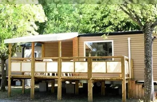 Moustiers-Sainte-Marie House | Campsite Tikayan Saint Clair* - Mobil home Montana Confort 3 rooms 4/6 people Air-conditioned