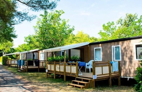 Moustiers-Sainte-Marie House | Campsite Tikayan Saint Clair* - Mobile home Arkansas Confort 4 rooms 6/8 people Air-conditioned