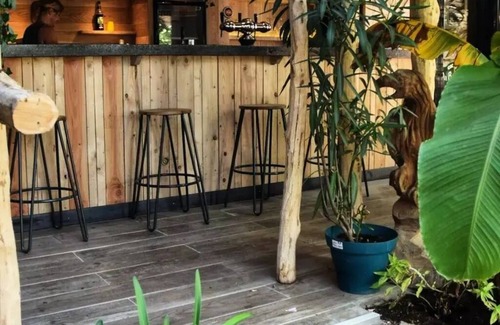 Saint-Antonin Noble Val Ski Chalet | Campsite Les 3 Cantons* - Chalet Glamping Lodge 4 rooms 6 people