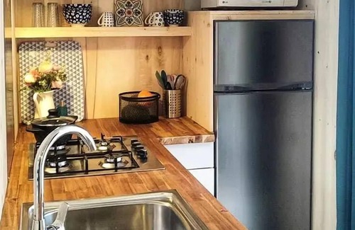 Saint-Antonin Noble Val Ski Chalet | Campsite Les 3 Cantons* - Mobile home Upapa 3 rooms 4 people