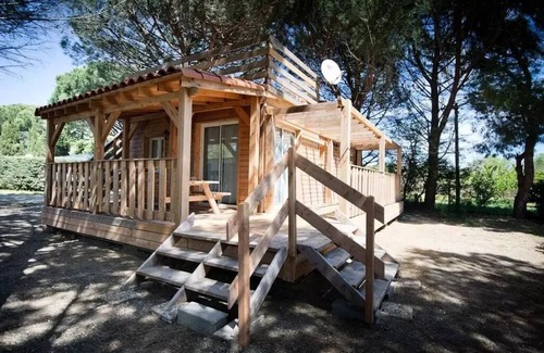 Saint-Jean-Pla-de-Corts House | Campsite Les Casteillets * - Mobile home Standard + 26 m2 - 2 bedrooms 4 people