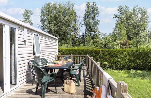 Loches House | Campsite La Citadelle* - COMFORT mobile home - 4 bedrooms - 2 bathrooms for 8 people