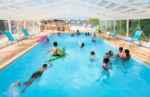 Saint-Vincent-sur-Jard House | Campsite la Mouette Cendrée * - Coco Sweet 3 rooms 4 people Without Toilet blocks