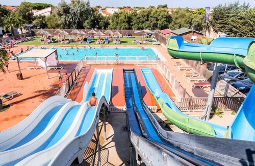 Torreilles House | Campsite La Palmeraie * - Mobil-home Classic 3 rooms 4 adults + 2 children