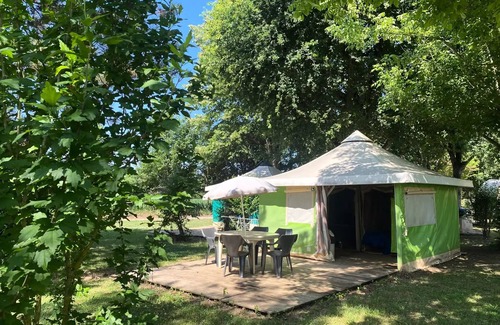 Puybrun House | Campsite La Sole* - 3 Room Canvas Bungalow 5 People