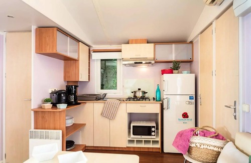 Cadenet House | Campsite Le Val de Durance * - Mobil-home Classic 3 rooms 4 adults + 2 children air-conditioned