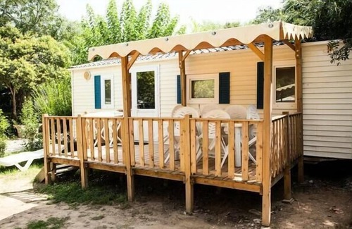 Mirepeisset House | Campsite Le Val de Cesse *** - Mobil home Classic XL 4 rooms 6 people Air-conditioned