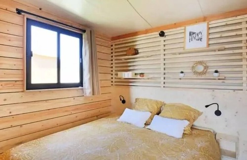 Apt House | Campsite maeva Breathe Le Luberon * - Cottage Pantaïa 3 Rooms 5 People Air Conditioned + TV + Jacuzzi