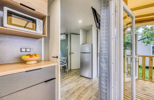 Parentis-en-Born House | Campsite maeva Club l'Arbre d'Or * - Mobile Home 3 Rooms 4 People Air Conditioned + TV