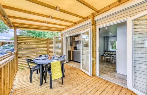 Parentis-en-Born House | Campsite maeva Club l'Arbre d'Or * - Mobile Home 3 Rooms 4 People Air Conditioned + TV