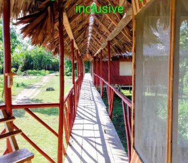 San Juan de Yanayacu Cabin | CAMUNGO jungle Lodge in indigenous community ALL INCLUSIVE