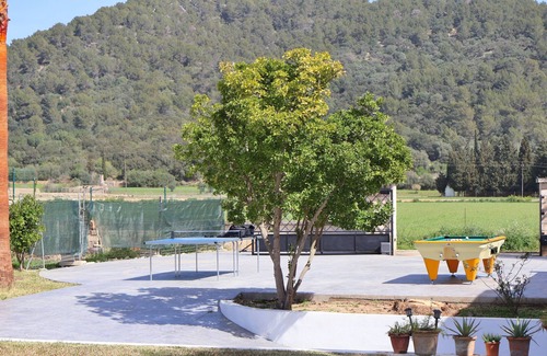 Sa Pobla Villa | Can Mussol 040 magnificent villa with private swimming pool, large garden, children's area, billiards, ping pong and WiFi.