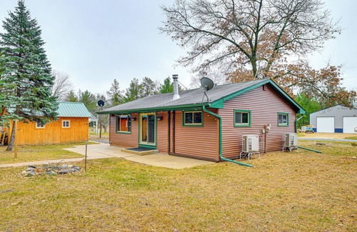 New Lisbon Cabin | Canal-Front Cabin: Dock & Fire Pit in New Lisbon