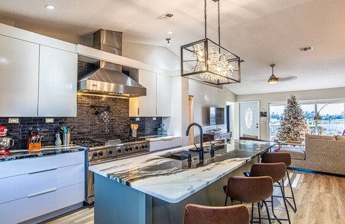 Woods N Waters House | Canal Front|Screened Pool|Dock|Firepit|Dog OK|Sleeps 9