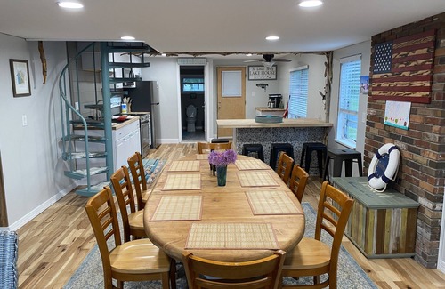 Sylvan Beach House | Canal Front, Walking Distance to Beach Attractions, Dock slip included