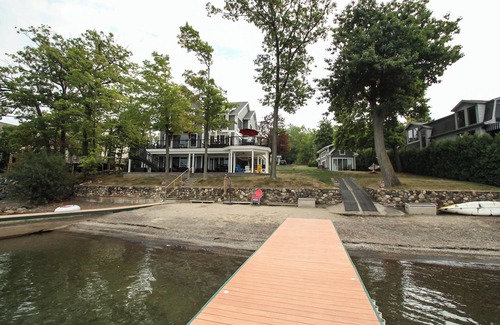 Rushville House | Canandaigua Lake | Beach | Hot Tub | Sleeps 28 | Dock