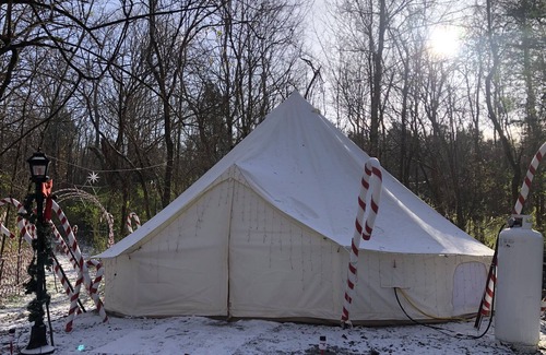 Killen RV Rental | Candy Cane Glamp