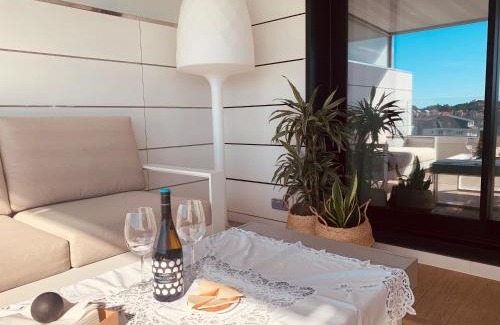 Portonovo Apartment | CANELAS SUITES PREMIUM NUEVOS con PISCINA, AMPLIAS TERRAZAS Y GARAJE