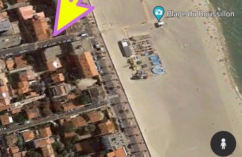 La Jetee Apartment | Canet beach, studio 30 meters from the sea.