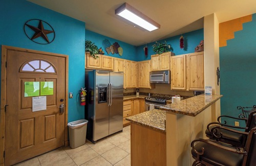 Ruidoso Condo | Cantina Dos - A One Bedroom Condo with Great River Resort Garden View!