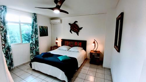 Pointe de la verdure Apartment | Caouanne appart 2 chambres avec accès plage et citerne d'eau au Gosier