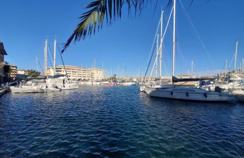 Frejus Port Apartment | CAP HERMES Vue MER 3 Pieces 70m2 Climatise 4 Perso