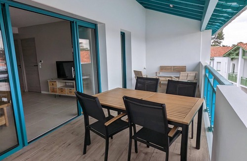 Capbreton Apartment | Capbreton, next to the port, superb new apartment with large terrace