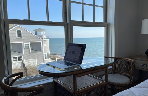 Dennis Port Condo | Cape Cod Oceanfront New Condo with Ocean View & Private Beach! [in Building B]