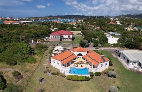 Morne Rouge Villa | Captains View Villa, Spectacular Ocean front setting, clean and well maintained!