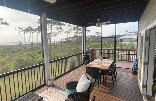 Port St. Joe House | Captivating Bay Front home with stunning sunsetsnNew dock/kayak launch in 2025!