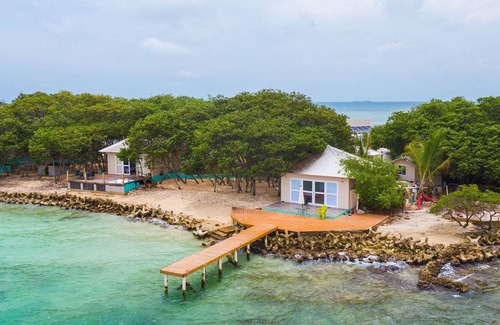 Cartagena Villa | Car086 - Private island with 4 chalets in Islas del Rosario