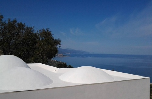 Caronia Villa | Característica DA Villa, "dammuso", com Vista Eólica Espetacular e Piscina Privativa