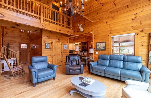 Elk Park Cabin | Cardinal's Nest- Along Cranberry Creek, great for tubing, kayaking