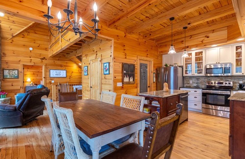 Elk Park Cabin | Cardinal's Nest- Along Cranberry Creek, great for tubing, kayaking