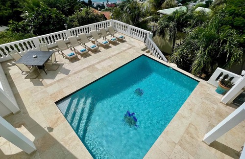 Pelican Key House | Caribbean View Villa-beach-sunset