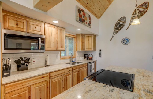 McCall House | Carlson Cabin - Payette River Views and Access - Fishing - Private Wooded Setting - Pet Friendly