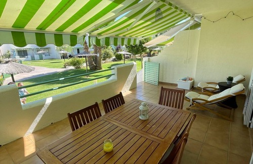 El Portil House | Casa Adosada Cerca de la Playa en Urbanización Agradable con Piscina, Pista de