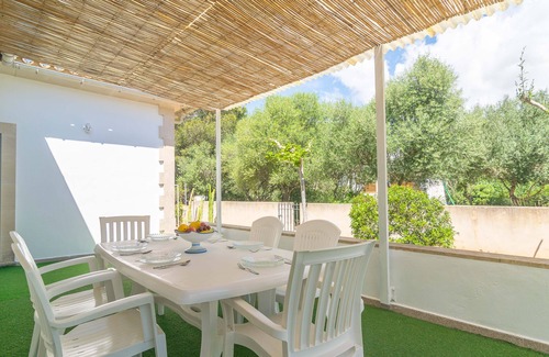 Sa Rapita House | CASA AINA - Chalet with terrace in Sa Ràpita. Free WiFi