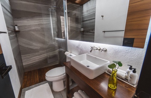 Sayulita Cabin | Casa Amaia on the main street and principal square of town.