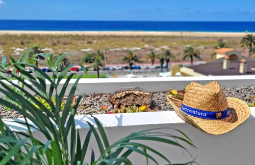 Solana del Matorral Apartment | Casa Atlantica, Morro Jable Jandia, Meerblick, Balkon