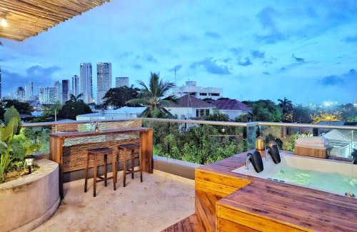 Manga House | Casa Bambu 4Floors Jacusi & View - nearby Old City