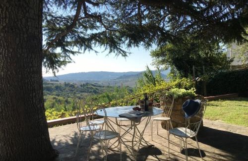 Castellina Marittima Villa | Casa Bianca Villa pool with sea view, fenced garden, barbecue by ToscanaTour