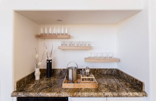 Yucca Valley House | Casa Blanca by Fieldtrip | Boulder Estate with Hot Tub, Soaking Pool & Outdoor Shower