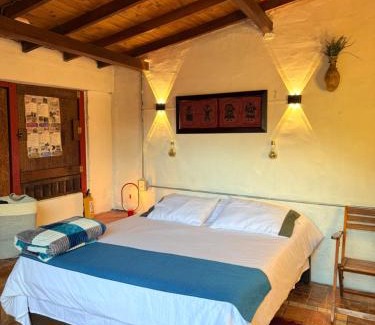 Jardin House | Casa & cabaña campestre equipadas, 13 personas, familias